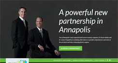 Desktop Screenshot of annapolisplasticsurgery.com