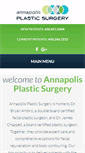 Mobile Screenshot of annapolisplasticsurgery.com